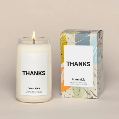 Thanks Candle and its Decorative packaging