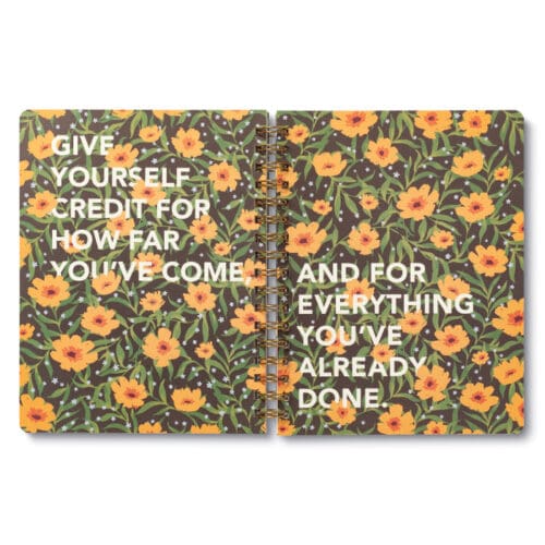 Give yourself credit; you've come far.