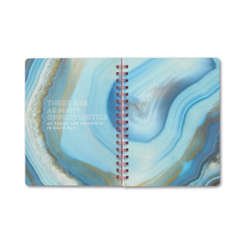 Blue agate journal: daily opportunities.