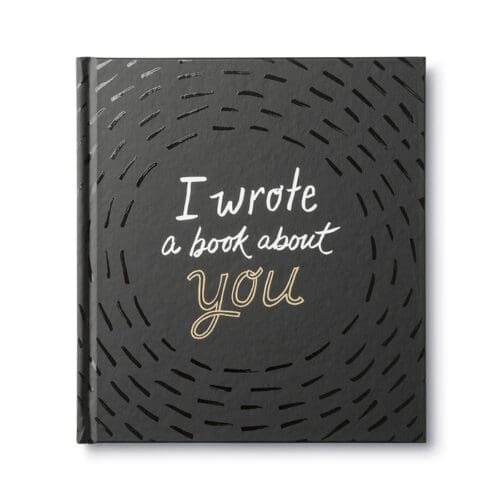 Black book: I wrote a book about you.