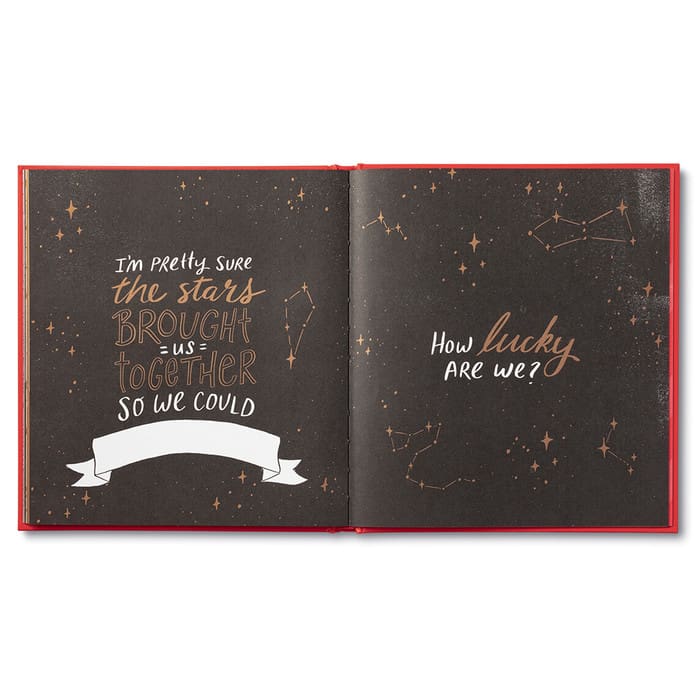 Stars brought us together: How lucky we are!