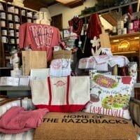 Arkansas Razorback table