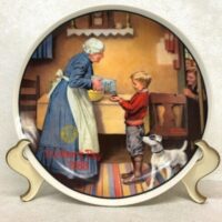 Norman Rockwell Mothers Day Plate 1986