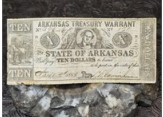 $10 Arkansas Treasury Warrant