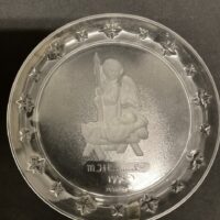 Avon/MJ Hummel 96' Crystal Nativity Plate