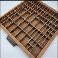 Antique Barnhart Brothers Printing Tray