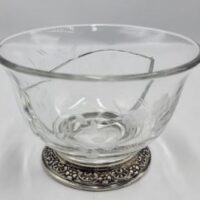 Sterling Silver Base Divided Bowl