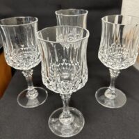 Cristal d'Arques-Durand Longchamp Water Goblets - set of 4