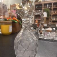 German-made Echt Bleikristall Gepresst Crystal Cruet