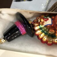 Radko "Hats off to Tom Turkey" ornament