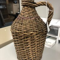 Vintage Demijohn in Wicker Cover