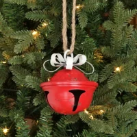 Vintage Red Nutshell Bell