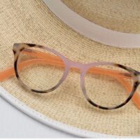 Peepers Readers- Ember: Chai/Pink