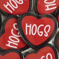 Hogs Heart Gameday Button