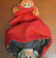1970’s Dippity Flip Little Red Riding Hood 3-in-1 Doll