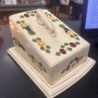 Adams China: Titian Ware Covered Cheese Dish