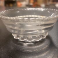 American Brilliant Period "Pinwheel & Stars" Dessert Bowl ca. 1910