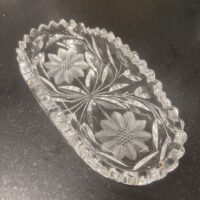 Antique McKee Glass Relish Tray ca. 1915