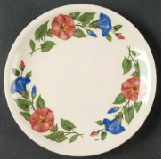 Paden City "Morning Glory" Bread & Butter plate