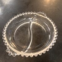 Imperial Glass Candlewick Relish Dish