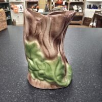 Ceramic Tree Trunk Vase