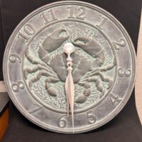 FrontGate Outdoor Clock & Thermometer