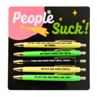 People Suck Pen Set by Fun Club