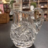 Empress 24% Lead Crystal Pinwheel Creamer