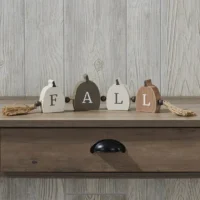 FALL Wood Pumpkin Garland