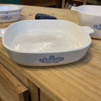 Corning ware Cornflower 9” casserole dish (No lid)