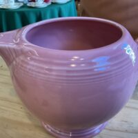 Fiesta Ware Lg Pink Tea Pot- no lid