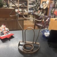 Cast Iron Reindeer Votive Stand