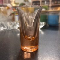 1930s Jeanette Pink Depression Glass Shot Glass