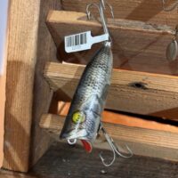 Vintage Heddon Lucky 13 wooden lure mint condition