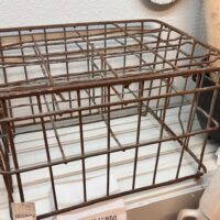 Vintage Metal Crate