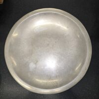 Nambé Vintage Alloy Salad Bowl w/ Serving Fork & Spoon