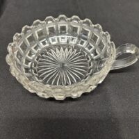 EAPG Westmorland Waffle Block Nappy Bowl