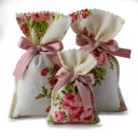 Rose Bow Sachets - 3 piece