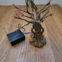 Lit Spooky Tree