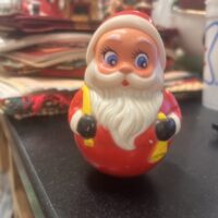 Kiddie Products Inc. 1960s Santa Claus Roly-poly
