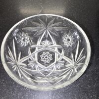 5" Round Bowl Prescut Clear by Anchor Hocking