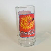 Coca Cola Sunshine glass