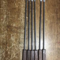 Teak Fondue Forks (set of 6)