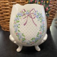 Three-Legged Painted Egg Planter