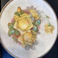 Yellow Roses Plate