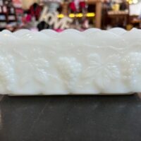 Anchor Hocking Fire King Milk Glass 8" Rectangle Dish