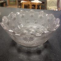 Westmorland Sun Glass "Star" Round Bowl ca. 1903