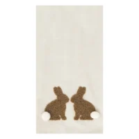 Bunny Tails Natural Tea Towel