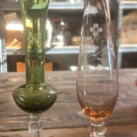 Empoli Italian MCM Green Bud Vase