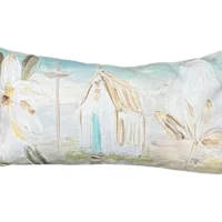 Magnolia Church Lumbar Pillow